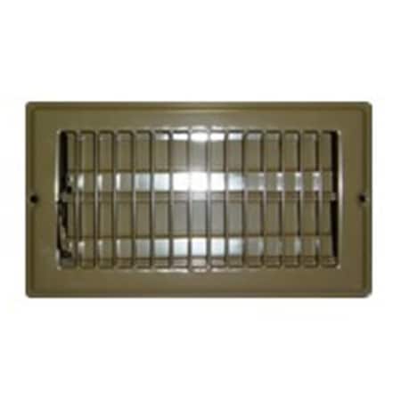 Us Hardware United States Hardware V-102B 4 x 8 in. Floor Register Moblehme 6973184